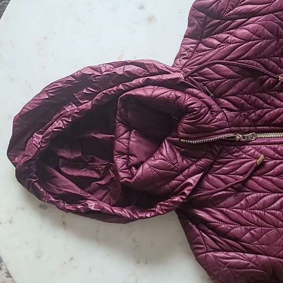 Kate Spade Plum Quilted Jacket - Picture 10 of 11